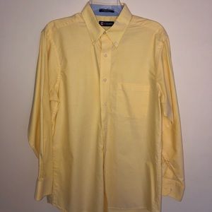 Chaps yellow dress shirt